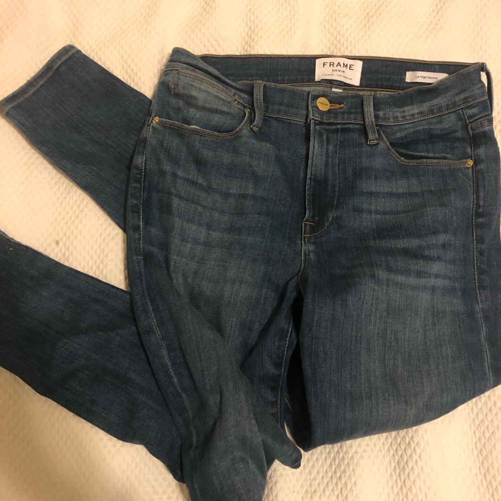 Frame skinny jeans